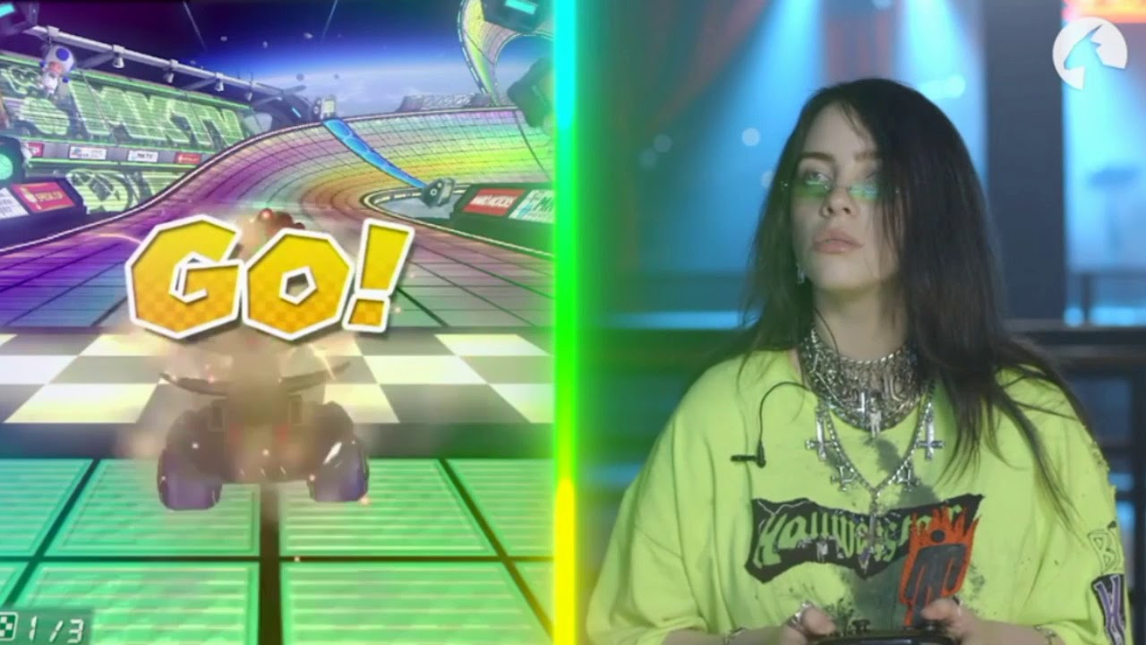 Billie Eilish Plays Mario Kart And Opens Up 'The Secret Part Of Her Brain'