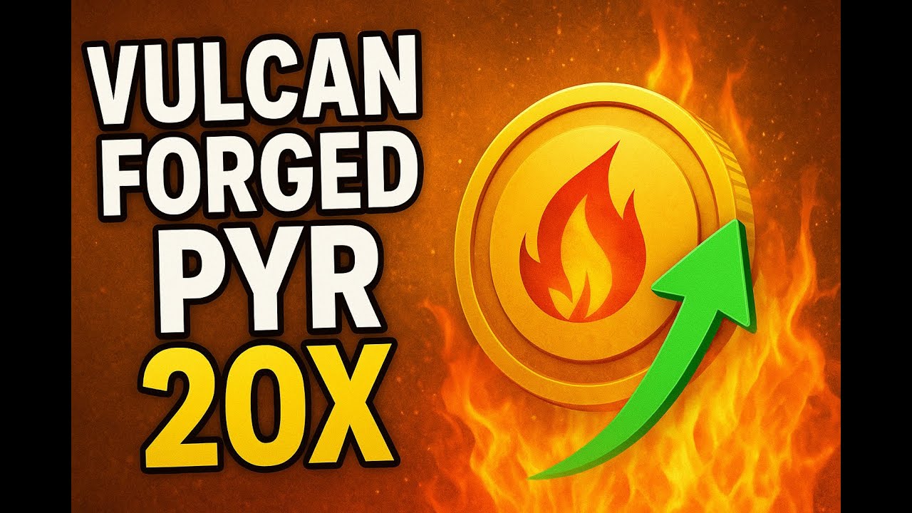  تحليل عملة بي واي ار  و ارتفاعات كبيرة قادمة Vulcan Forged /$  PYR