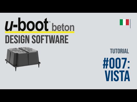 U-Boot® Beton Design Software video tutorial - parte 7 italiano