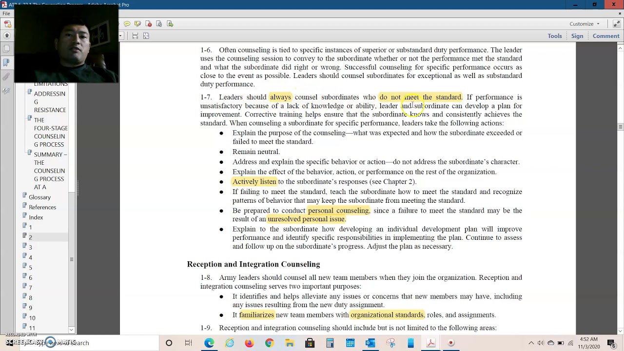 The Counseling Process 1