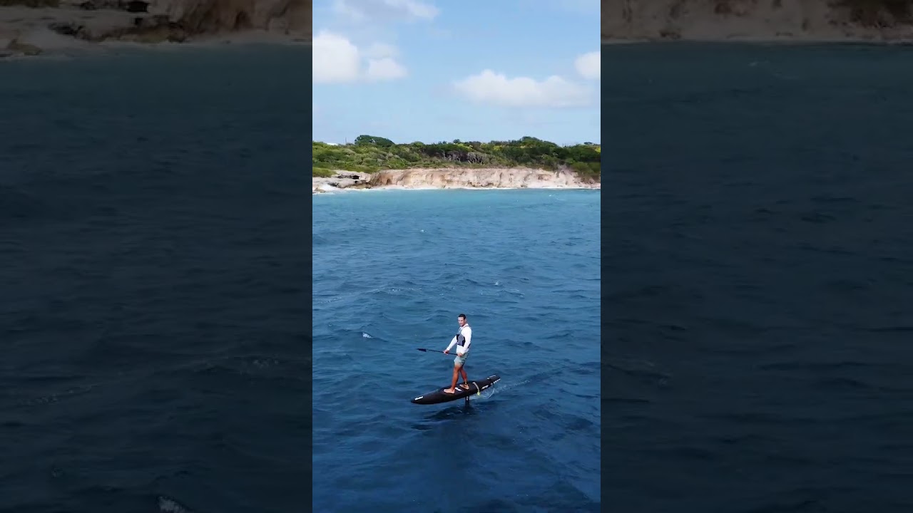 Exploring Guadeloupe before ZE Race #shorts #foiling