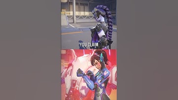 Widowmaker and Dva interaction - Overwatch 2