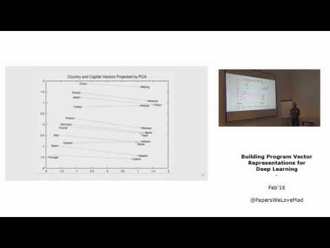 Building Program Vector Representations for Deep Learning | Papers We Love