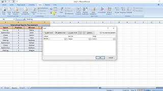 #Multiple #Columns #Sorting #Numerical #Value  #Excel #Class7