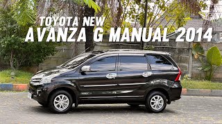 KILOMETER 17K  TOYOTA AVANZA 1.3 G MANUAL 2014