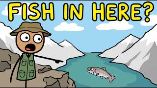 How Do Fish Actually Reach Mountain Lakes