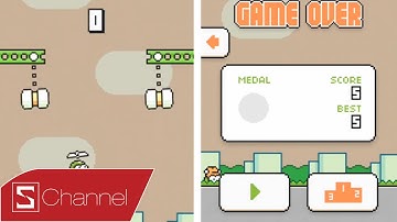 Schannel - Chơi thử Swing Copters của Nguyễn Hà Đông khó hơn Flappy Bird