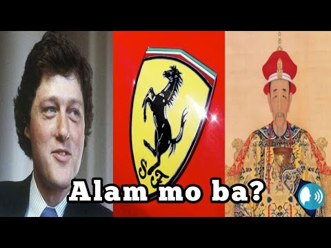 "Bill Clinton and Ferrari Trivia and Facts"
