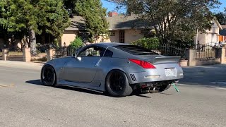 350z Tomei Exhaust Fly By