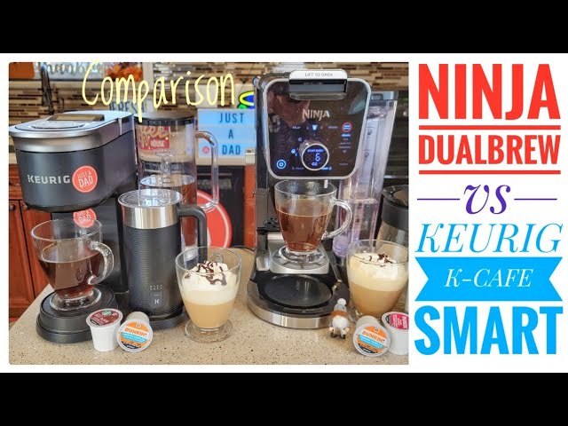Ninja DualBrew Pro vs Ninja Espresso & Coffee Maker Barista System CFP301  vs CFN601 Comparison 