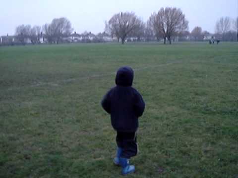 Logan's 1st Rocket Launch - Costello Fields