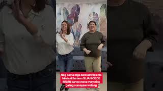 Nag Sama mga best actress ms Maricel Soriano JANICE DE BELEN dance move very nice #shorts