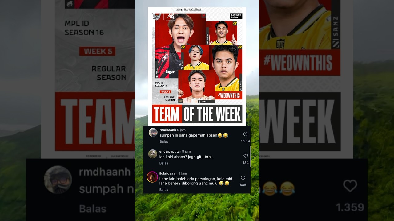 TEAM OF THE WEEK - MPLID S16 Week 5 