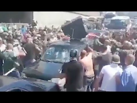 Pro Assad Supportes Attacke By the The Lebanese Forces and others