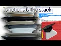 8 functions in c and the call stack