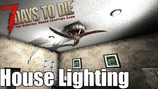 7 Days To Die Working House Lights Powered Lights Fans Alpha 16 Youtube