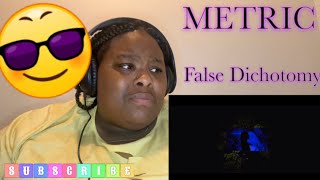 FIRST TIME HEARING METRIC -FALSE DICHOTOMY REACTION|#metric #falsedichotomy #reaction #viral