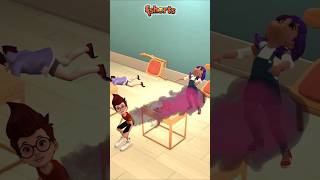 MOM SAW THAT! 😳 Nick FART Pranked Tani and Got CAUGHT! #Shorts #funny #familyfun