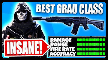 NEW MOST OVERPOWERED GRAU CLASS IN WARZONE! BEST GRAU CLASS SETUP!