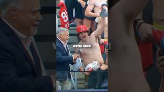 Shirtless Crowd Helps Team Win...😭⚾️
