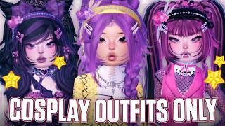 ONLY *COSPLAYING* For EVERY Round NO MATTER The Theme!! (Roblox)