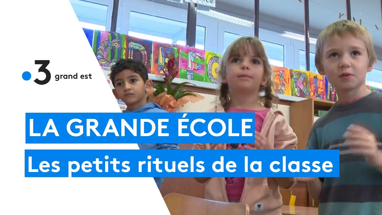 La grande école : les petits rituels