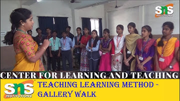 SNS Institutions-Teaching Learning Method-Gallery walk