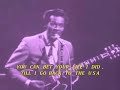 Chuck Berry Back in the Usa Lyrics