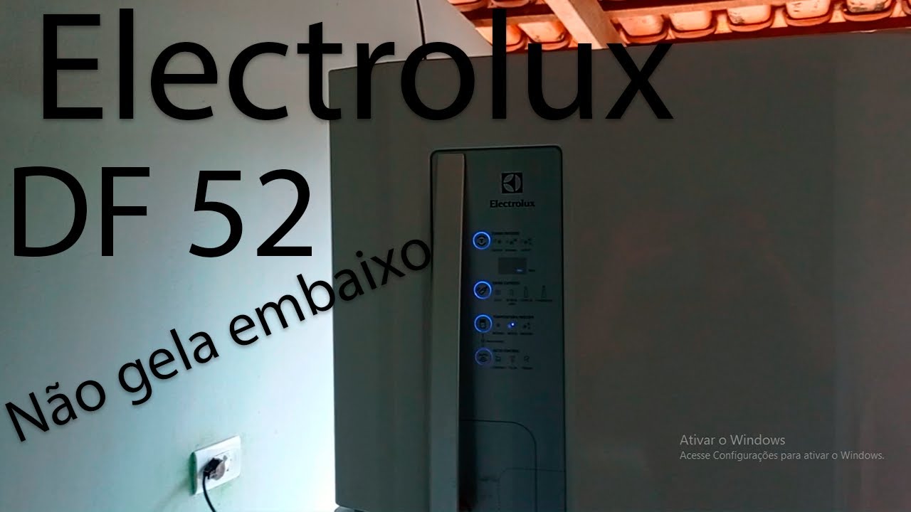 🛑Geladeira Electrolux DF52 não gela YouTube