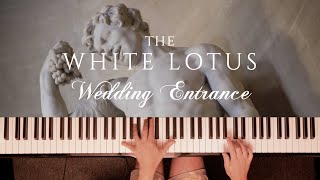 When you get married at THE WHITE LOTUS (Piano Wedding Entrance)