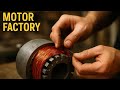 This Factory Worker Builds Motors By Hand - Amazing Skills"
