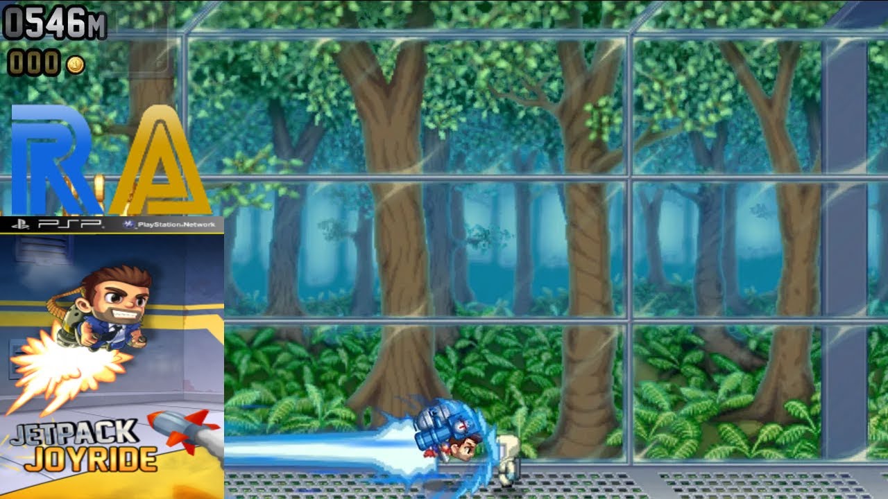 Jetpack Joyride 100% Retro Achievements Playthrough | PlayStation Portable