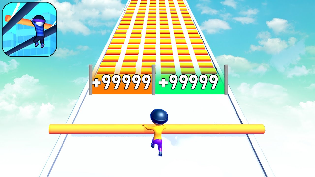 Top Satisfying Mobile Game Roof Rails New Free Gameplay (Android,iOS) Walkthrough All Levels Update