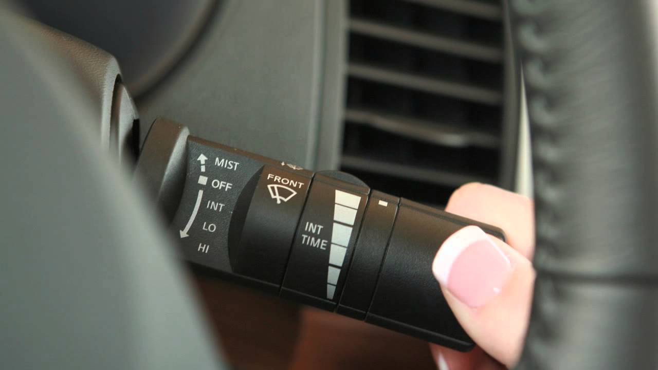 2012 NISSAN Frontier Windshield Wiper And Washer Controls YouTube