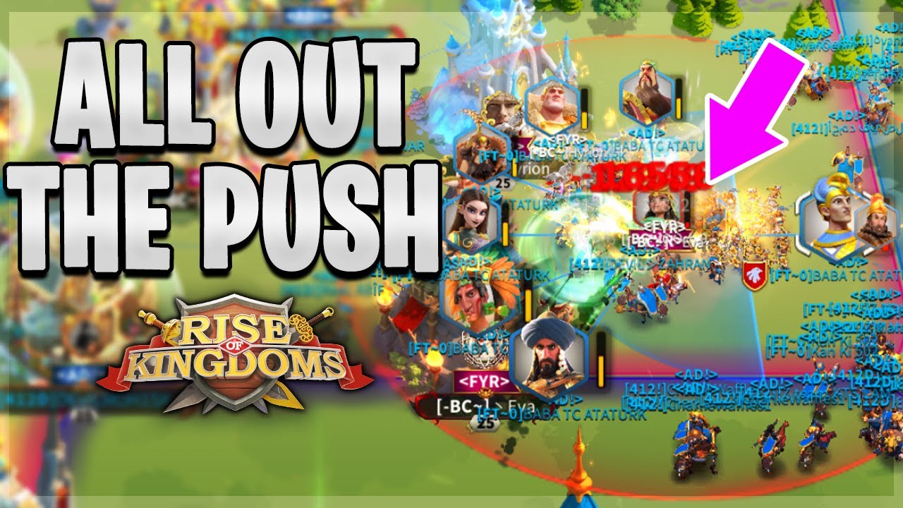 Pushing Back in KvK with 1412 [ THE 4 vs 10 ] | Rise of Kingdoms