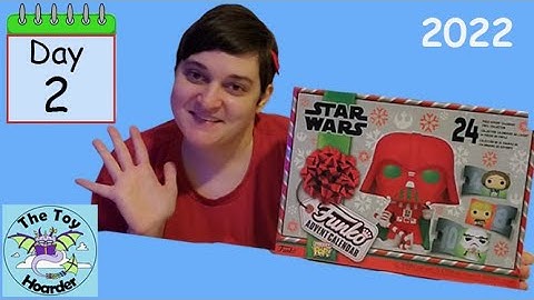 Day 2: 2022 Christmas Star Wars Funko Pocket Pop Advent Calendar Unboxing!