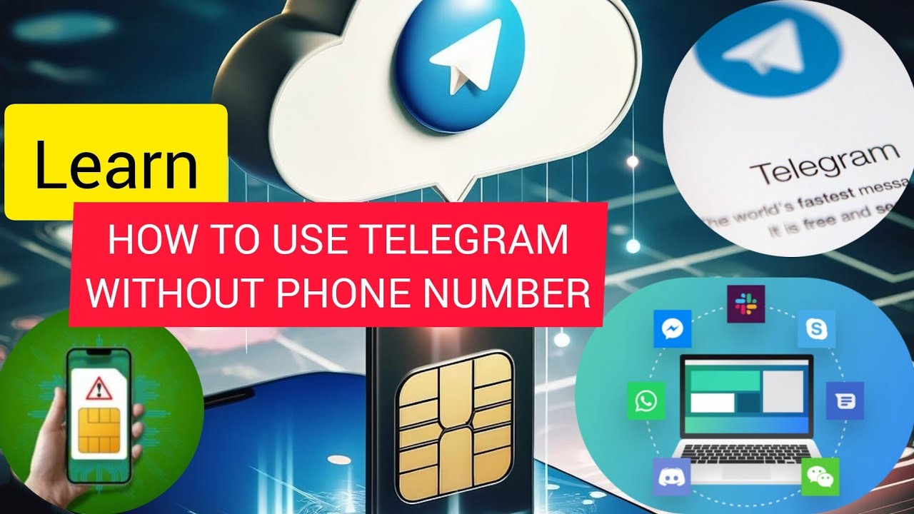 HOW TO CREATE TELEGRAM ACCOUNT WITHOUT USING A PHONE NUMBER | IN ONE ...