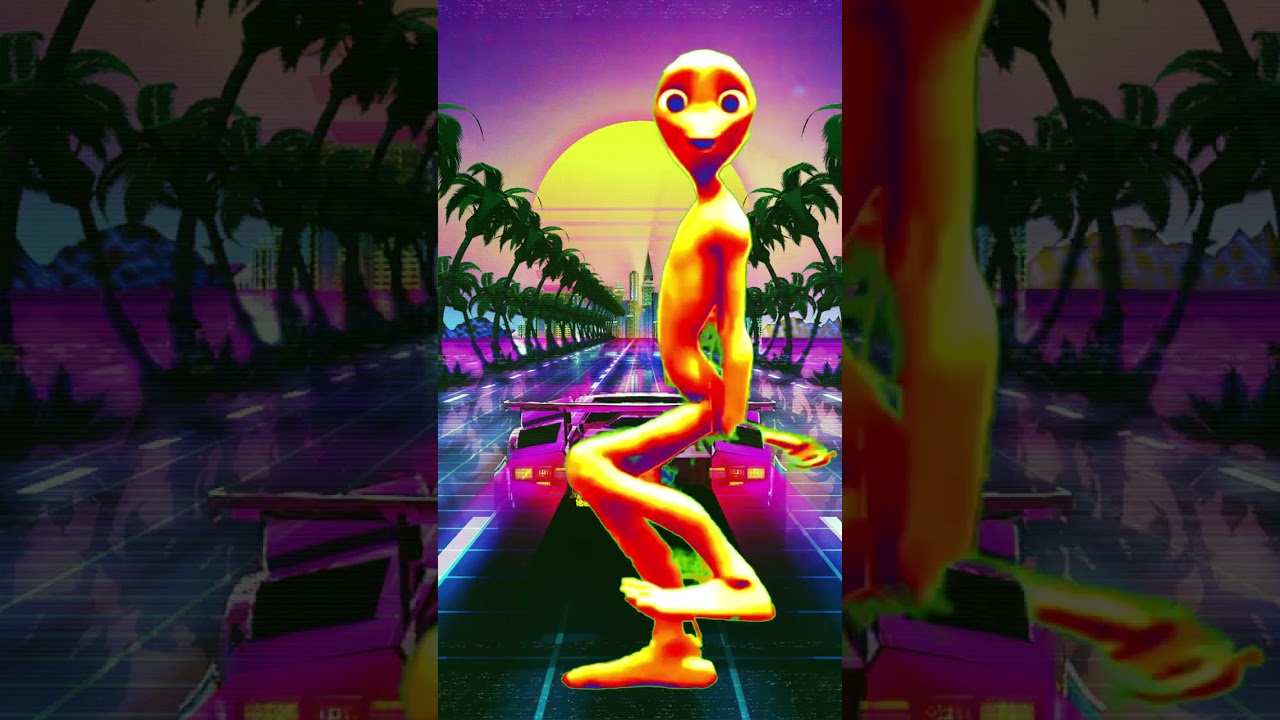 Bulgaria alien dance meme  dancing green alien 