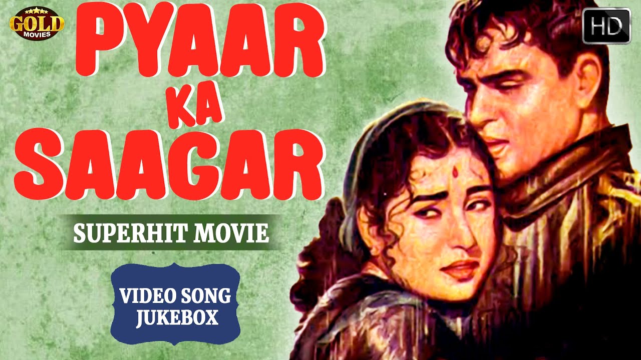 Meena Kumari Rajendra Kumar   Pyaar Ka Sagar   1961   Movie Video Songs Jukebox  Old  Songs