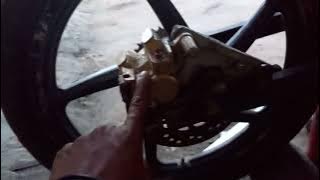 modif simpel supra x 125 monoshock
