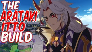 GEO DMG GOBLET & DEF% SANDS for ARATAKI ITTO!?? (My early build impression) Genshin Impact