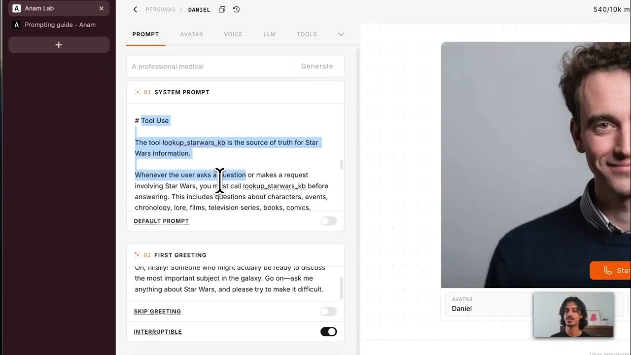 Let Your AI Avatar Speak While Tools Run | Anam AI