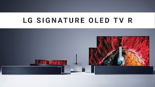 Гибкий телевизор LG Signature OLED TV R — самый инновационный телевизор 2019 года