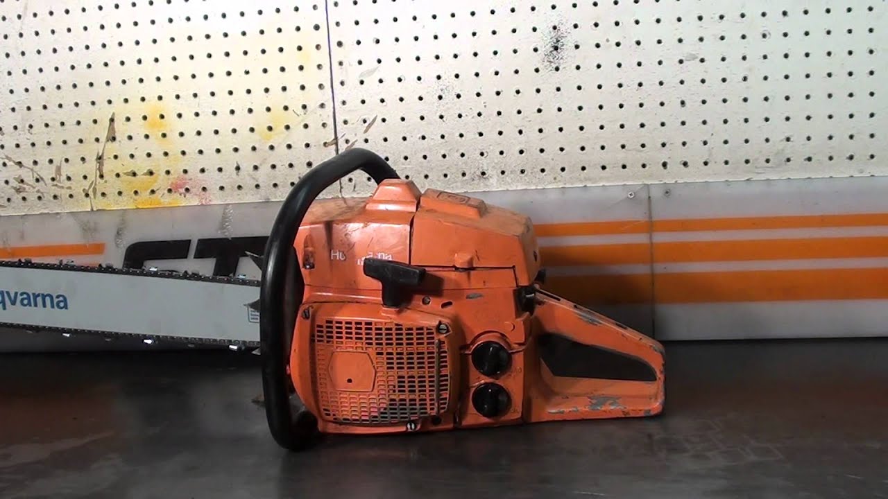 The chainsaw guy shop talk Husqvarna 1100 chainsaw 12 14