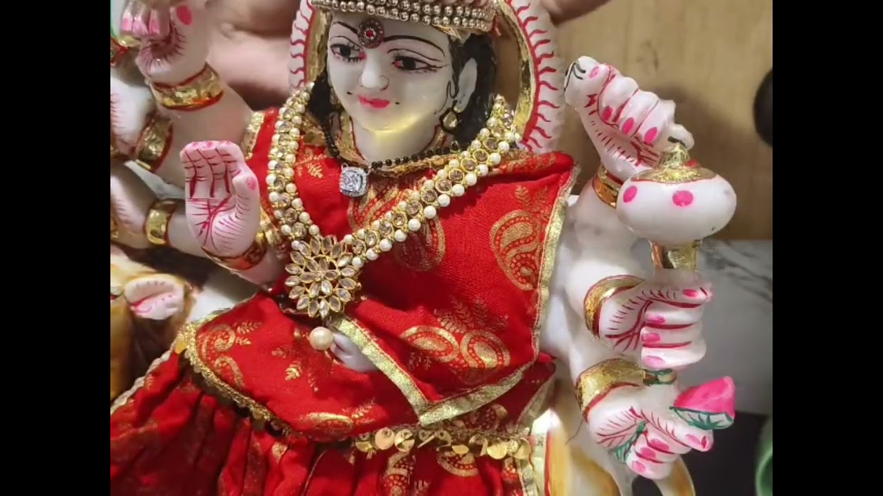 Maa durga ji ka shringar kaise kare?🤔 Maa durga shringar❤️Mata Rani@RadheRadhe-789-p1h