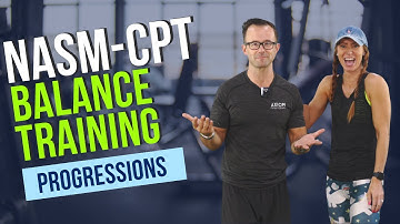 NASM Balance Training Progressions || NASM-CPT Exam Study Prep