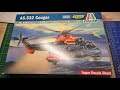 Unboxing Italeri AS.532 Cougar Super Puma 1:72