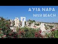 Ayia Napa. Nissi Beach. Sculpture Park. Cactus Park. Cyprus 2021