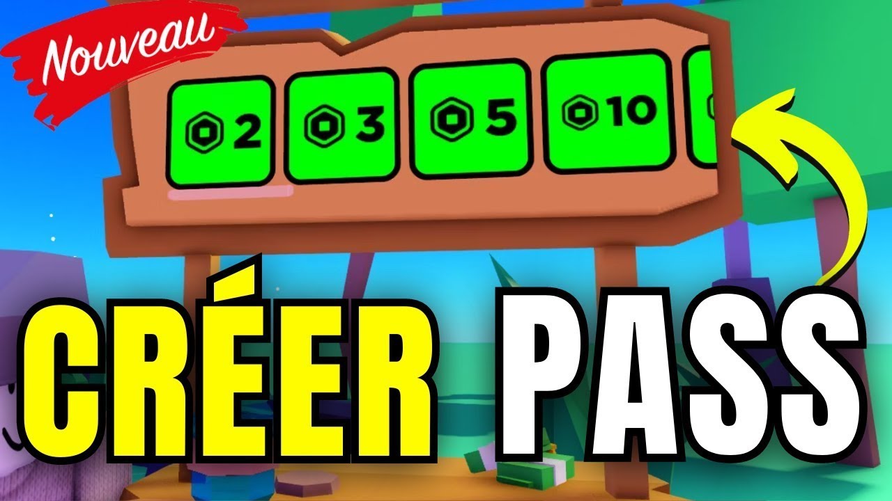 Comment Créer Des Passes De Robux Pour Vos Jeux De Transaction - YouTube