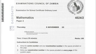 MATHS PAPER 2 2025||SECTION B Q10||STATISTICS 